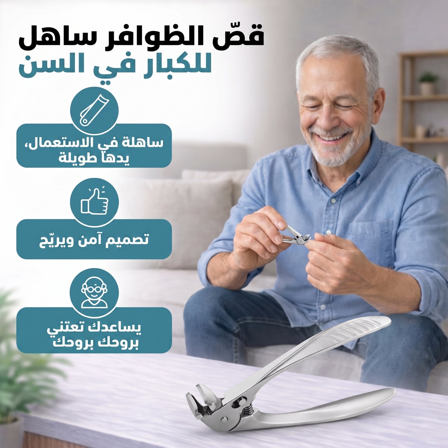 قصّاصة الأظافر العصرية ✂️✨